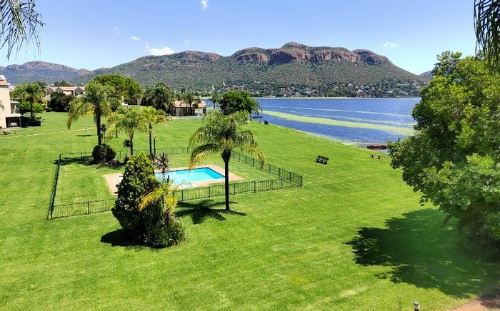 For Sale: Apartment in Hartbeespoort Rural with boathouse and secure estate living.