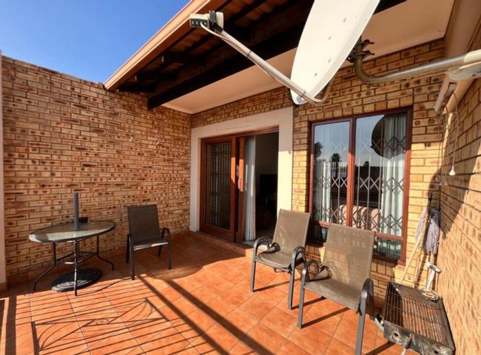 Sonneveld Townhouse For Sale: 2 beds, 2 baths, secure estate, private balcony.