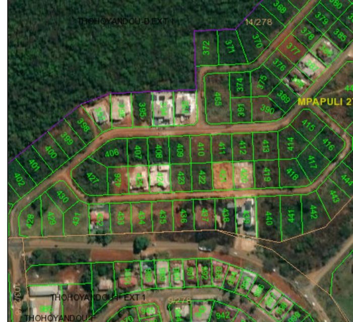 Vacant Residential Land for Sale in Thohoyandou, 1648 m², prime location.