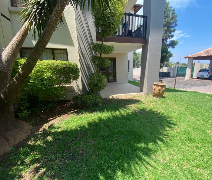 For Sale: Fourways Apartment with garden, pool, and rental income potential.
