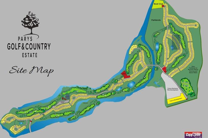 Vacant Land Residential For Sale in Parys Golf & Country Estate with pond views.