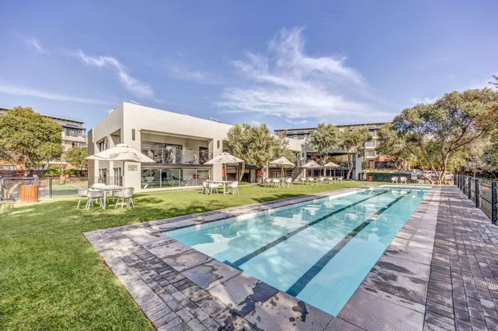 3-Bedroom Apartment To Rent in Broadacres with patio, pool, and 24-hour security.