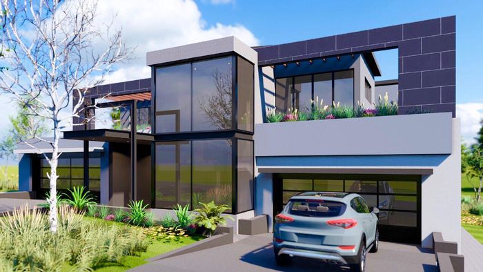 For Sale: 6-Bedroom House in Midstream Estate with pool, entertainment areas, and garages.