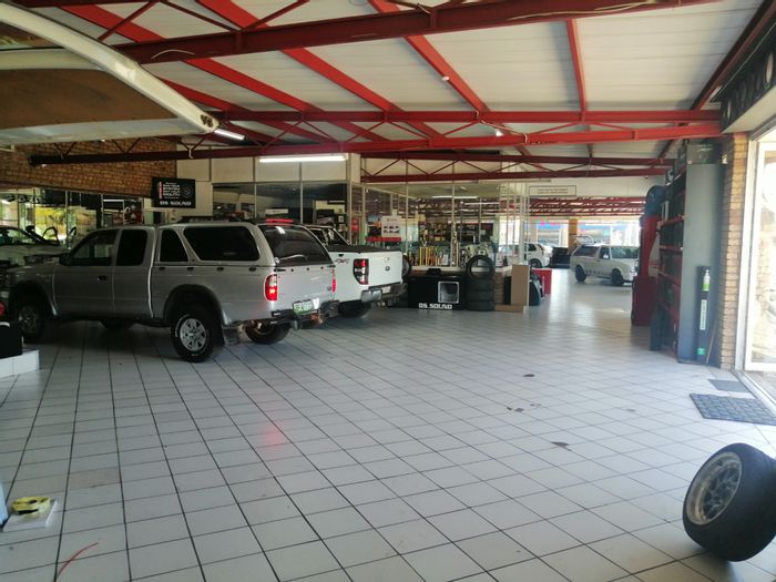 Retail Property For Sale in Klerksdorp Central with rental income and ample parking.