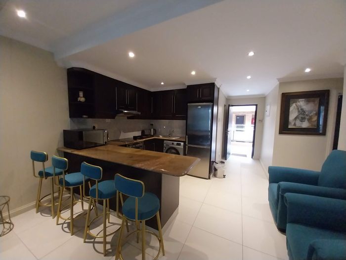 To Rent: Apartment in Umhlanga Ridge with 2 beds, pool, and secure parking.