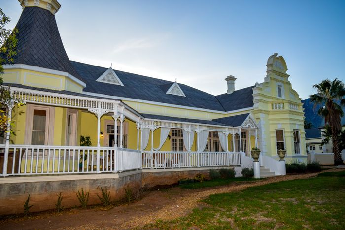 For Sale: Ladismith Central Guest House with multiple rentals, pool, and braai area.