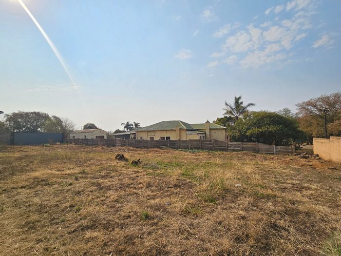 Vacant Land Residential For Sale in Lydenburg Central - 715 sqm, peaceful setting.