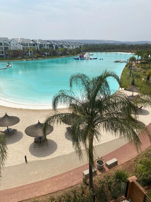 For Sale: Apartment in Blyde Riverwalk Estate with pool, gym, and lagoon amenities.
