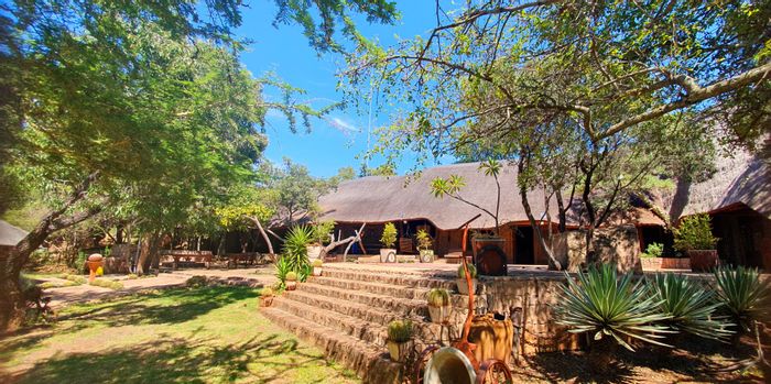 Rietfontein Game Farm For Sale: Stunning Lodge, Game Viewing, Off-Grid Living!