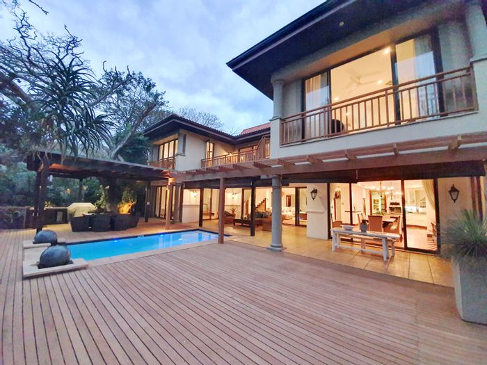 For Sale: House in Zimbali Coastal Resort & Estate with golf views, bar, and pool.