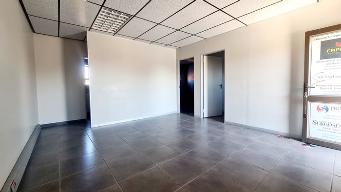 For Sale: Prime office in Polokwane Central with reception, kitchen, and secure parking.