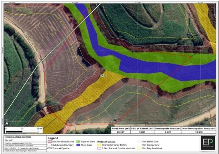 Farm For Sale in Fairview Estates with Watercourse, Trails, and Indigenous Wildlife