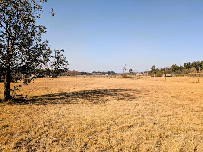 Vacant Land Residential For Sale in Blue Saddle Ranches with fruit trees and fencing.