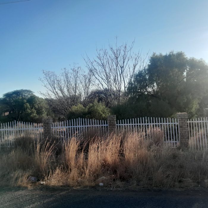 Vacant Land Residential For Sale in Kuruman Central - 1280m2, enclosed with gate.