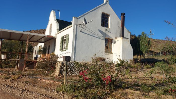 Ladismith Rural Farm For Sale: Two dwellings, boreholes, arable land, income potential.