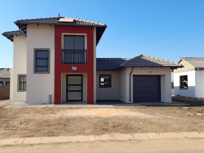 House for Sale in Klerksoord: Customizable floor plans, alarm system, close to schools.