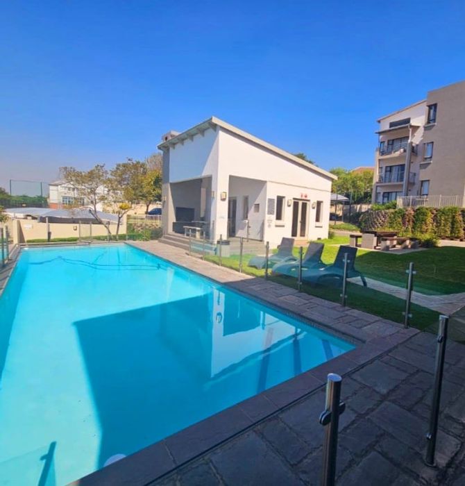 For Sale: Fourways Apartment with gym, pool, security, and tenant in place.