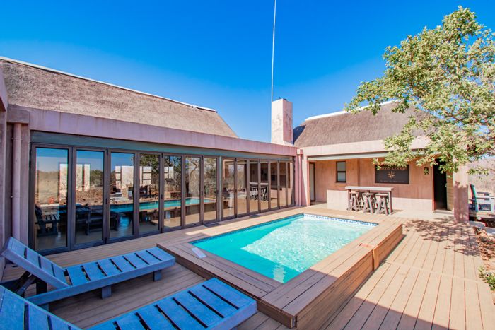 For Sale: House in Mabalingwe Nature Reserve with pool, boma, and game viewing.