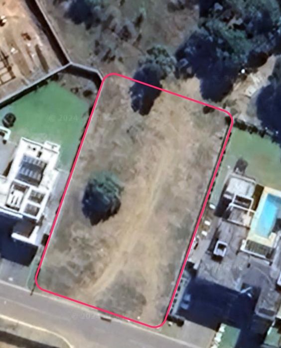 Vacant land for sale in Six Fountains with building plans and borehole.