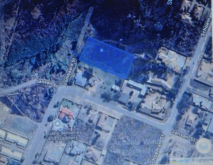 Vacant Land Residential For Sale in Lydenburg Central, 2855m2 near CBD, ideal for development.
