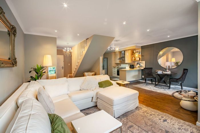 For Sale: Bryanston Townhouse with pool, garden, and 24-hour security access.