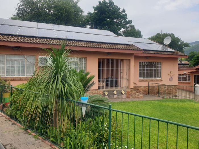 For Sale: Spacious 5-Bedroom House in Burgersfort Central with Solar, Flat, and Garden.