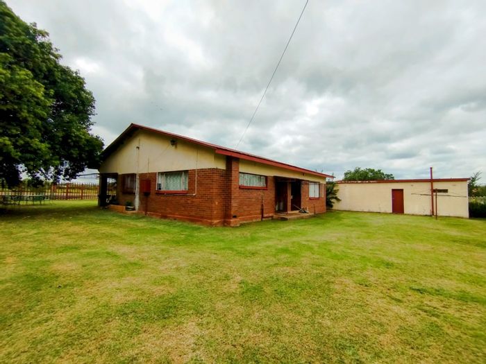 House for Sale in Ventersdorp Central: Spacious, versatile layout with development potential.
