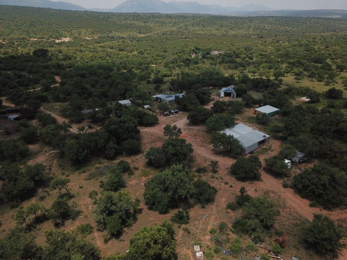 For Sale: 102ha Farm in Polokwane Rural with grazing land, off-grid house, and water source.