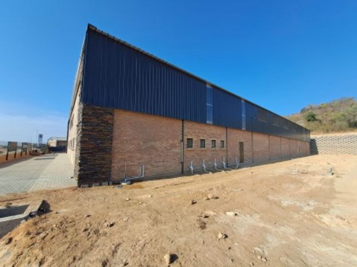 Industrial Warehouse To Rent in Riverside Industrial Park with 6 roller doors, mezzanine.