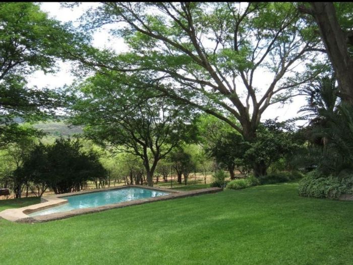 For Sale: Versatile farm in Swartruggens Central with game, accommodations, and water resources.