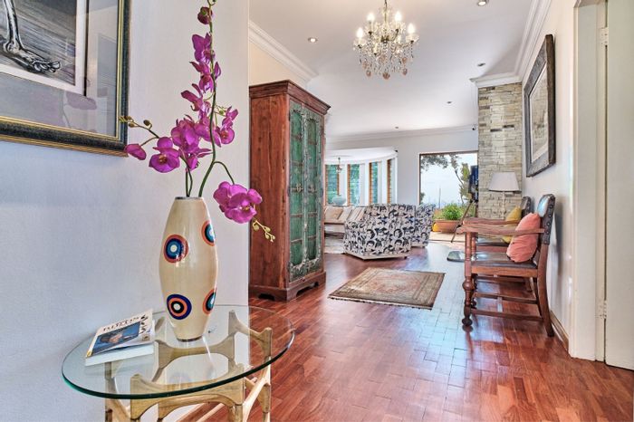 For Sale: Northcliff House with 7 bedrooms, cottages, studio, pool, and gardens.