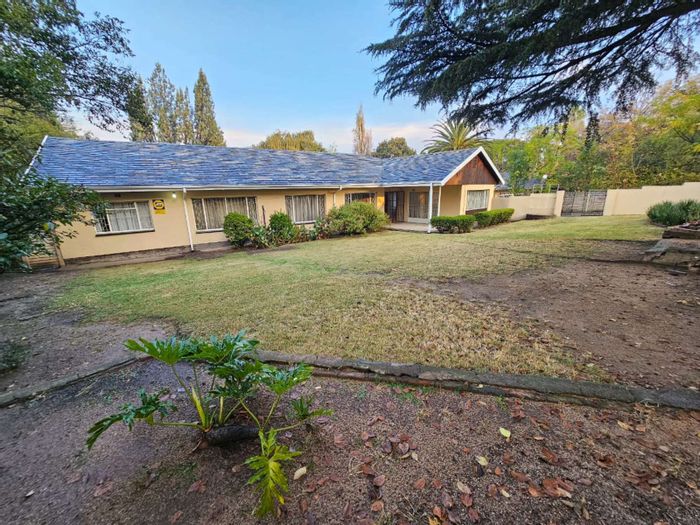 For Sale: 4-bed, 2-bath house on 1700sqm in Rembrandt Park. Endless potential!