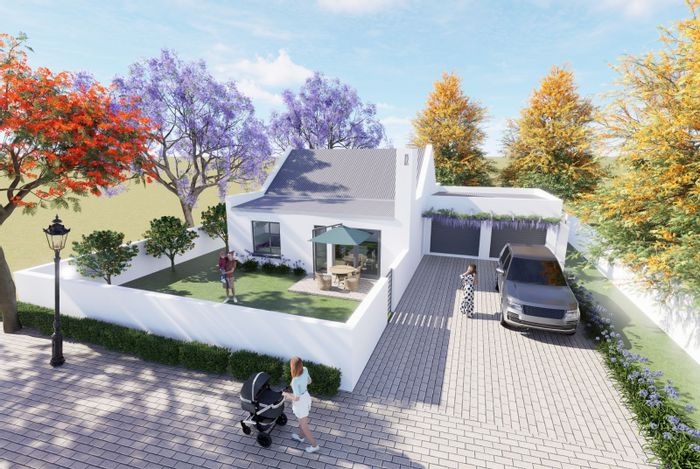 For Sale: Grabouw Central House with 2 Bedrooms, Solar Panels, and Security.