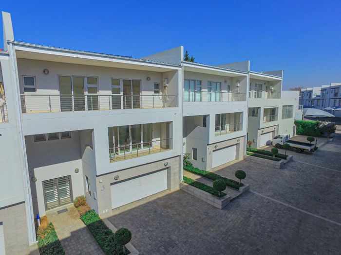 For Sale: House in Bryanston with 3 beds, double garage, and private garden.