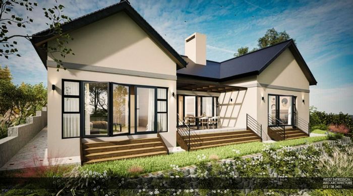 House for Sale in Outeniquasbosch: 3 bedrooms, open-plan living, built-in braai.