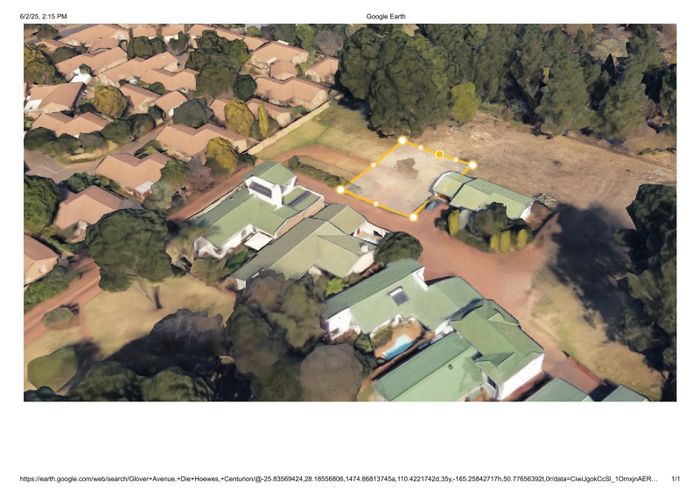 Vacant Land Residential for Sale in Die Hoewes - Secure estate, close to amenities.