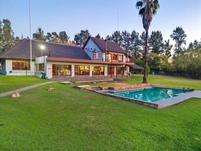 Lammermoor Farm For Sale: 5 beds, horse stables, pool, and expansive gardens.