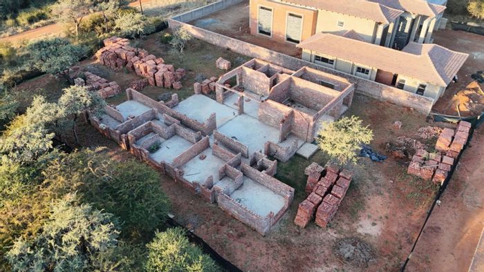 Chroompark House For Sale: Unfinished home with approved plans and secure estate access.