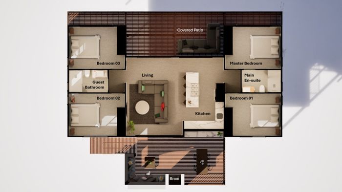 For Sale: Townhouse in Morgans Bay Central with eco-friendly features and outdoor spaces.