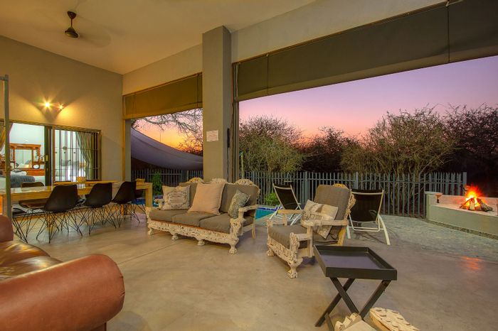 House for Sale in Marloth Park Central: Solar-powered, dual living, near Crocodile River.