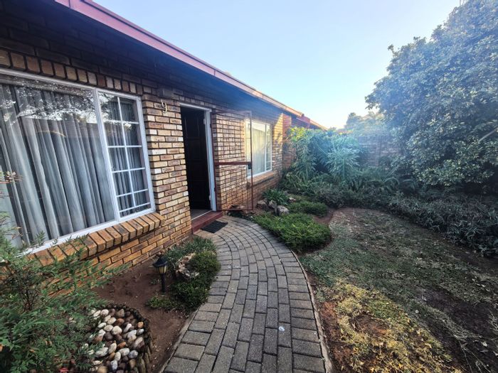 For Sale: Townhouse in Pierre Van Ryneveld with garden, garage, and secure complex.