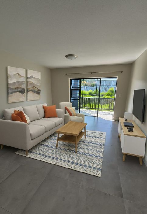 2-Bedroom Apartment for Sale in Knysna Central with Covered Parking and Braai Area.