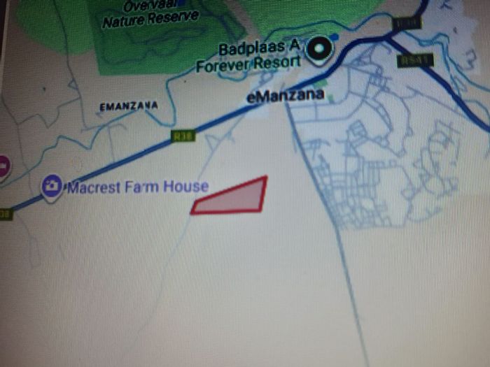 For Sale: 30-hectare farm in Badplaas Central, ideal for agriculture and recreation.