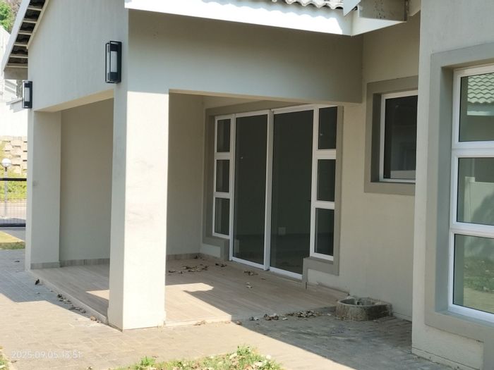 New Cluster Home To Rent in Boskruin: 3 Beds, Garden, Double Garage, Security.