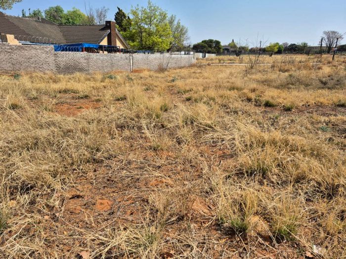 Vacant Land Residential in Kuruman Central For Sale, ideal for custom home building.