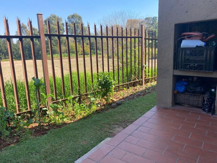 Ground floor apartment in Primrose with garden access and built-in braai. For Sale.