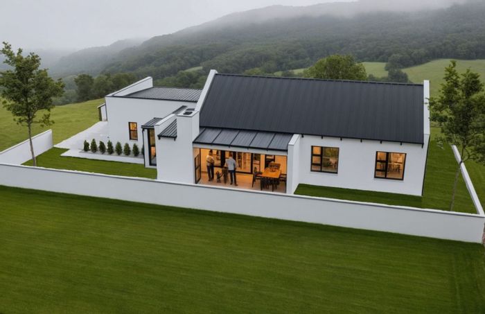 House for Sale in Grabouw Central: 2-3 bedroom homes with solar, pet-friendly, secure living.