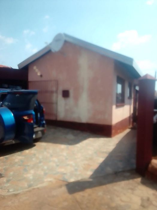 3-Bedroom House For Sale in Soshanguve South with secure parking and yard.