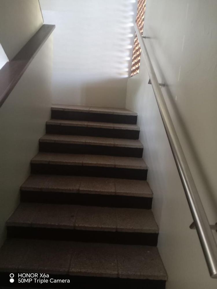 Stairway in block