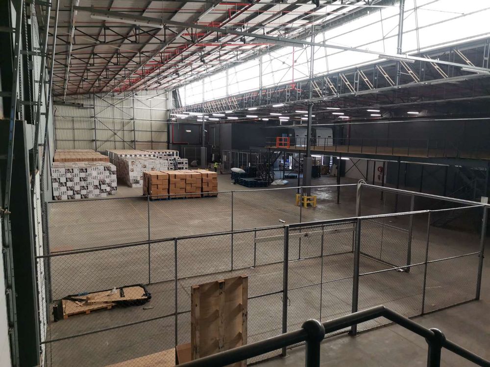 Warehouse view from Mezannine